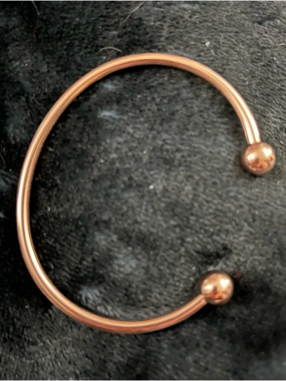 Minimal Open Cuff Bracelet in Copper tone NWOT - Picture 3 of 3